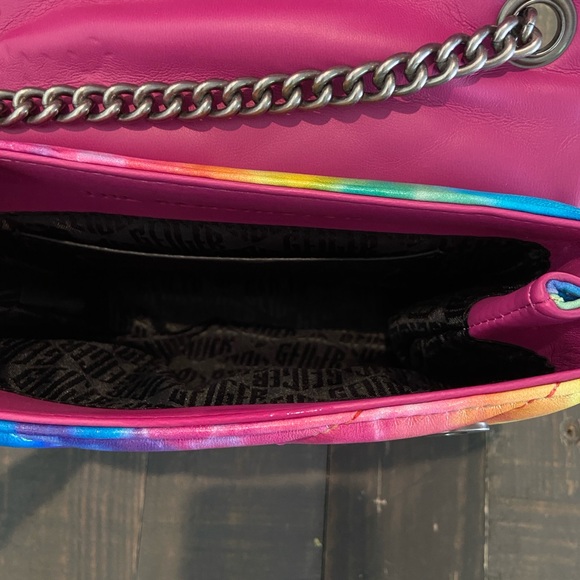 Kurt Geiger. The Kensington flap over bag. Rainbow. Leather. Quilted. Nwot - Picture 12 of 12
